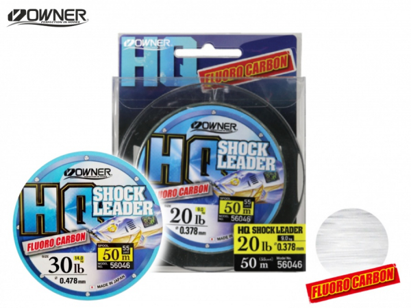 OWNER HQ SHOCK LEADER FLUORO CARBON