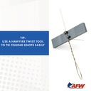 AFW TOOTH PROOF STAINLESS STEEL LEADER WIRE