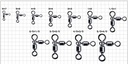 SASAME STAINLESS SWIVEL