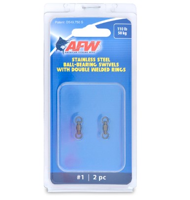 AFW STAINLESS STEEL BALL BEARING SWIVEL
