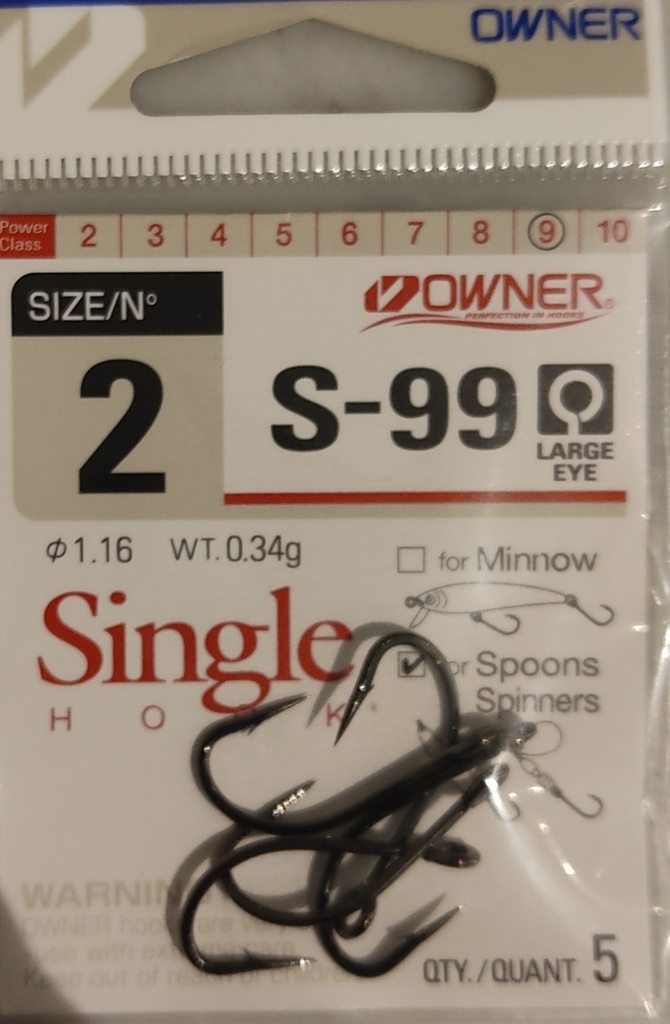 OWNER SINGLE HOOK S-99