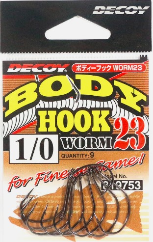 DECOY BODY HOOK WORM 23