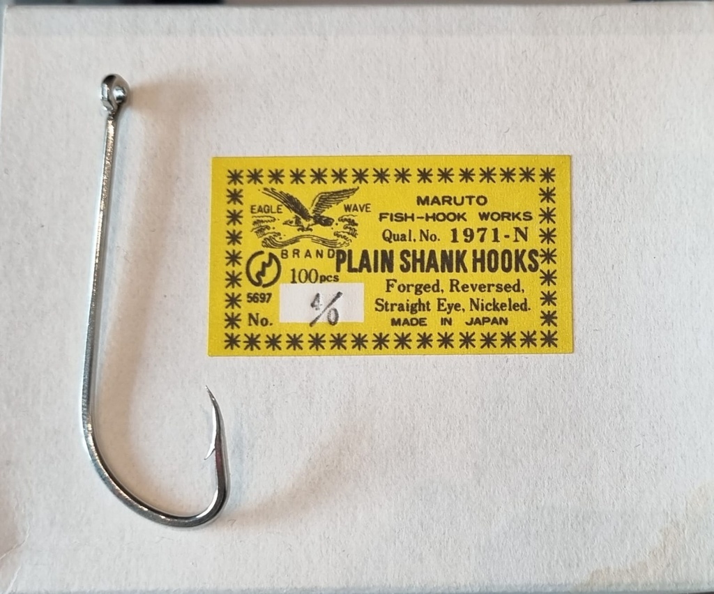 MARUTO PLAIN SHANK HOOKS