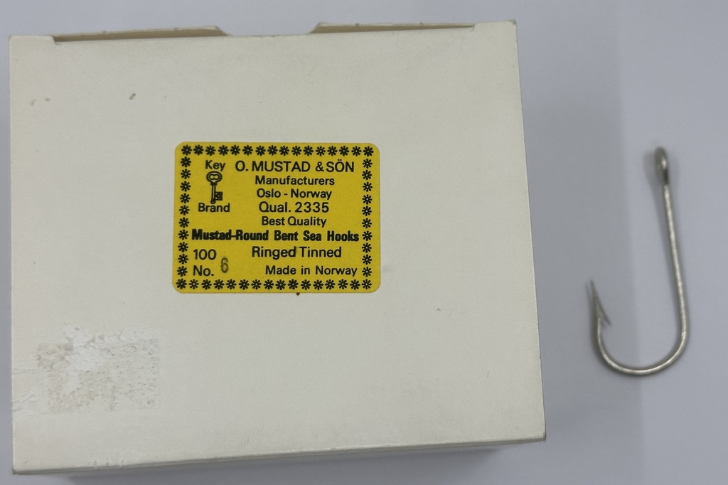 MUSTAD ROUND BENT SEA