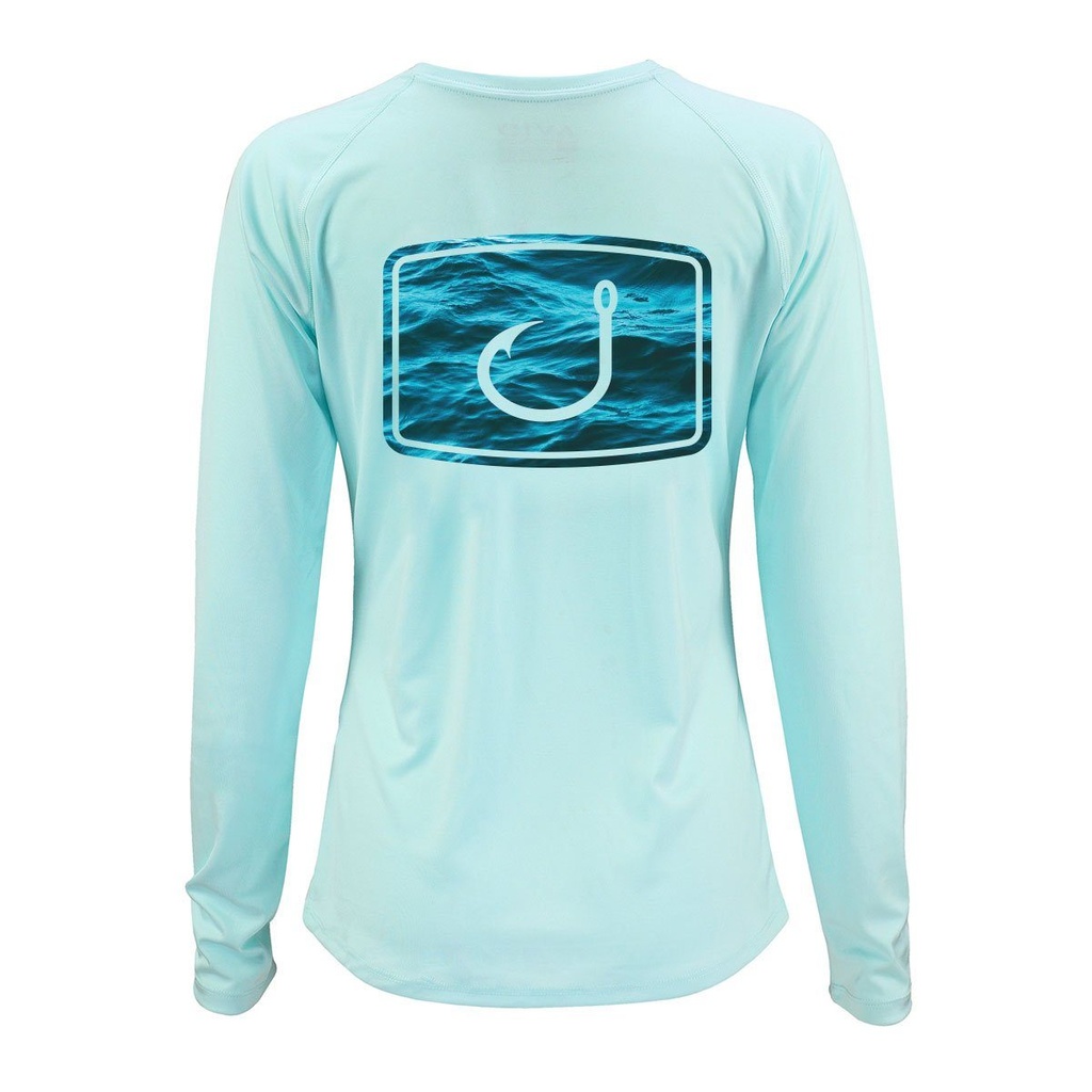 WMNS WATER CAMO AVIDRY L/S