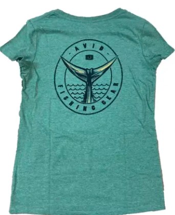 WOMENS FISHTAILS RECYCLED V-NECK