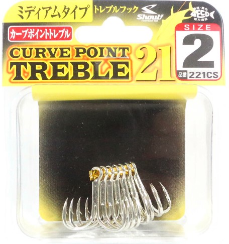 SHOUT CURVE P TREBLE 21