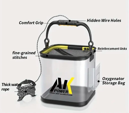 TRANSPARENT FISHING BOX